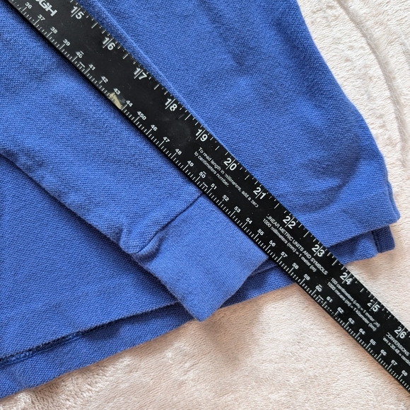 Ralph Lauren Crest Logo Long Sleeve Skinny Polo Prep Women's Size M 100% Cotton - Picture 6 of 8